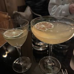 Timber Room - Peartinis (Why different sizes, I have no idea. We ordered the same drink. Two were $35.)