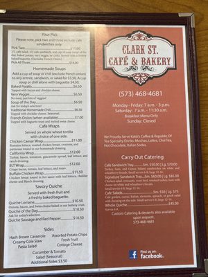 Clark Street Cafe & Bakery by null