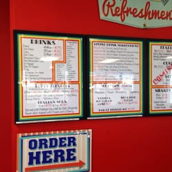 Soda Vine - Menu