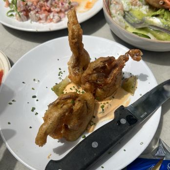 Holbox - SOFT SHELL CRAB - limited appetizer option - Latin American Near Me - Los Angeles, California