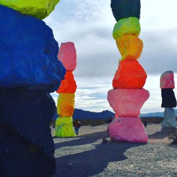 Seven Magic Mountains - Public Art Near Me - Las Vegas, Nevada Seven Magic Mountains - Public Art Near Me - Las Vegas, Nevada