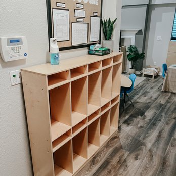 Heavenly Christian Academy - Each child has their own cubby for their personal belongings. - Preschools Near Me Heavenly Christian Academy - Each child has their own cubby for their personal belongings. - Preschools Near Me