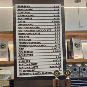 For Five Coffee Roasters - Coffee menu - Coffee Roasteries Near Me - Washington, DC, District of Columbia