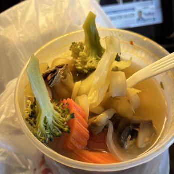 Hot Pink Thai Cuisine - I have never had vegetables in a Seafood Tom Yum Soup! - Thai Near Me - Albuquerque, New Mexico Hot Pink Thai Cuisine - I have never had vegetables in a Seafood Tom Yum Soup! - Thai Near Me - Albuquerque, New Mexico