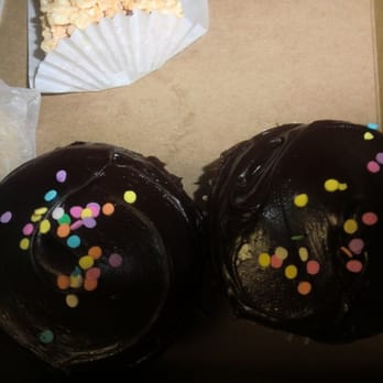 Fat Jacks Bakery - two chocolate donuts with sprinkles - Bakeries Near Me - Odessa, Texas Fat Jacks Bakery - two chocolate donuts with sprinkles - Bakeries Near Me - Odessa, Texas