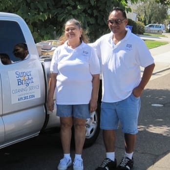 Super Bright Cleaning Service - Carmen and Jovy ready for work in the morning. - Home Cleaning Near Me - San Diego, California Super Bright Cleaning Service - Carmen and Jovy ready for work in the morning. - Home Cleaning Near Me - San Diego, California