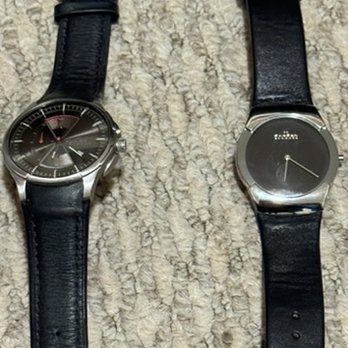 MIA Jewelers - Pair of Skagen watches - Jewelry Near Me - Weston, Florida MIA Jewelers - Pair of Skagen watches - Jewelry Near Me - Weston, Florida