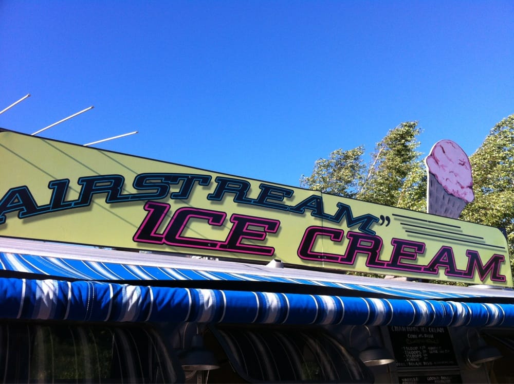 Airstream Ice Cream Logo