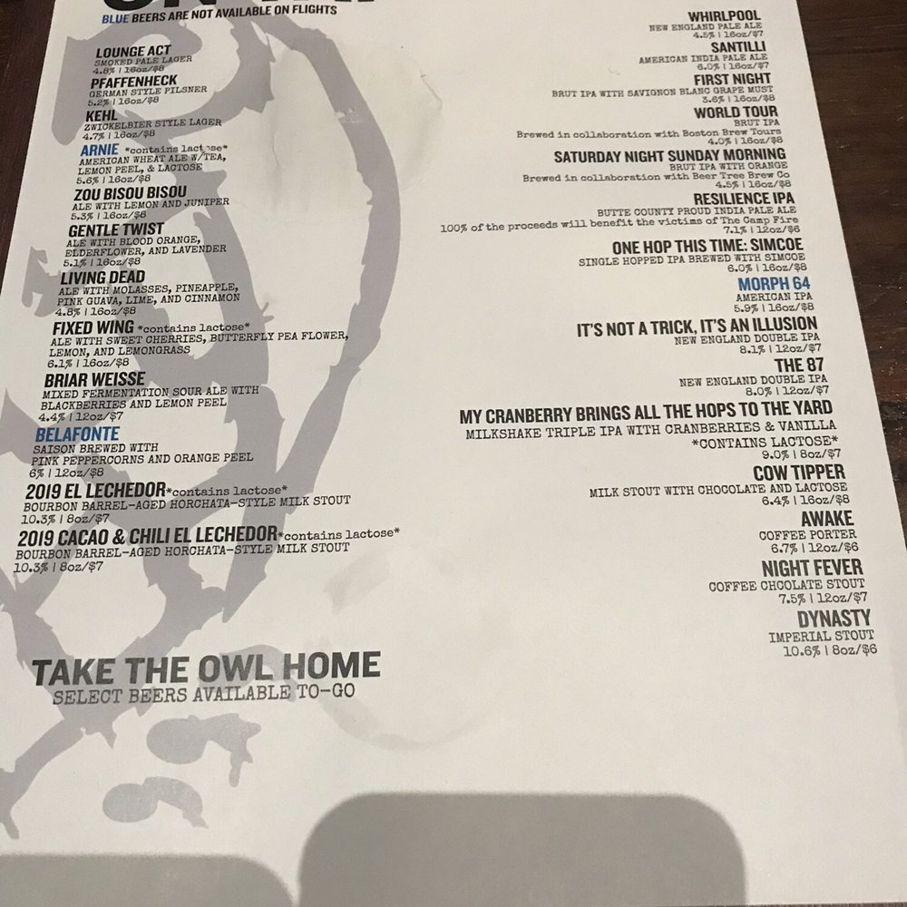 Night Shift Brewing - Menu - Breweries Near Me - Everett, Massachusetts