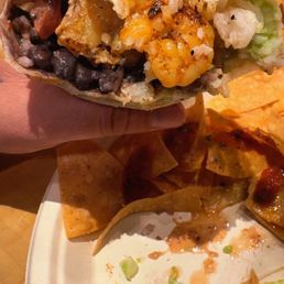 Burrito ..Especial ..shrimp Burrito ..Especial ..shrimp