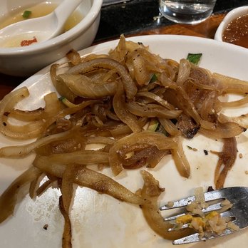 Benihana - Cupertino - Vegetables- mostly onions! - Steakhouses Near Me - Cupertino, California