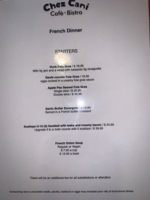 Menu photo 6 ChezCani Melbourne, FL Menu photo 6 ChezCani Melbourne, FL
