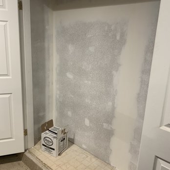 Oc Home Improvement - (2/2) (After) drywall hanging, tape and texture - Handyman Near Me