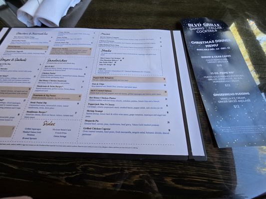 Menu photo 7 BLVD Grille - Gaming, Celler, & Cocktails Henderson, NV