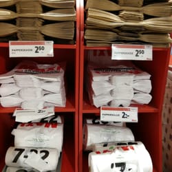 ICA Maxi - Plastic /paper bags for sale. Bring your own reusable bag!