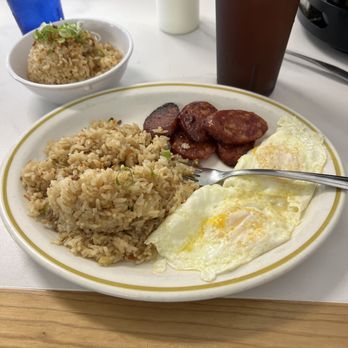 Kaua’i Diner - Silong Special with side of fried rice (sinangag) - Breakfast & Brunch Near Me - Lihue, Hawaii