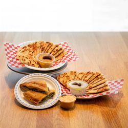Gyros On The Lake - Appetizers: Housemade Tzatziki and Hummus, Spanakopita