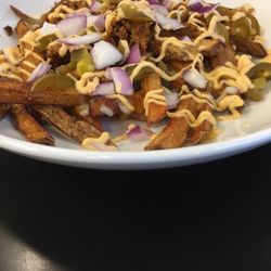 Eclectic Diner & Sweeterie - Chorizo fries