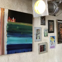 Restaurant Le Quetzal - Peinture de Bill Steward au mur