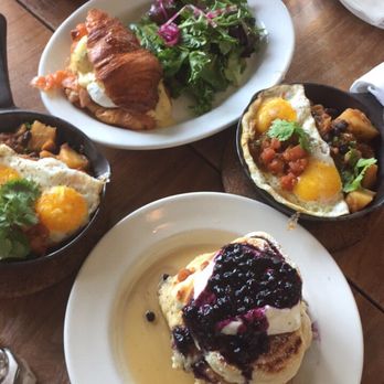 Mildred's Temple Kitchen - Veda's choice with smoked salmon, 2 big brunch skillets, blueberry buttermilk pancakes - Breakfast & Brunch Near Me - Toronto, Ontario Mildred's Temple Kitchen - Veda's choice with smoked salmon, 2 big brunch skillets, blueberry buttermilk pancakes - Breakfast & Brunch Near Me - Toronto, Ontario