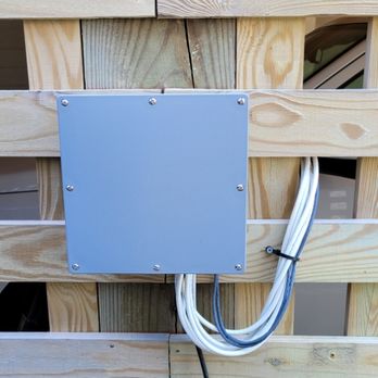 Ben-Jamin Audio Video Solutions - Weather proofing cable splitter - Home Theatre Installation Near Me