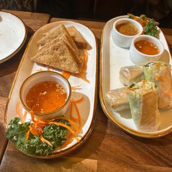 Thai Season Restaurant - Crispy Tofu and Spring Roll with tofu. - Thai Near Me - Carmel, Indiana Thai Season Restaurant - Crispy Tofu and Spring Roll with tofu. - Thai Near Me - Carmel, Indiana