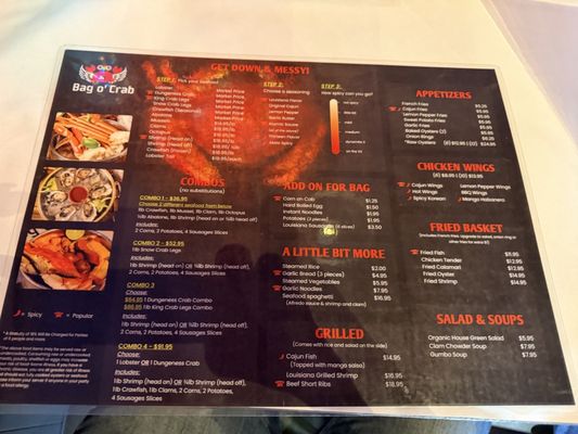 Menu photo 2 Bag O Crab Dublin, CA