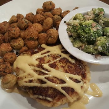 Harvest Moon Cafe - Crab cake with dijon sauce - Cafes Near Me - Rome, Georgia Harvest Moon Cafe - Crab cake with dijon sauce - Cafes Near Me - Rome, Georgia