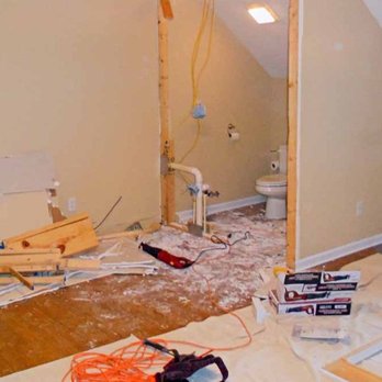 Akxum Property Services - a bathroom being remodeled - General Contractors Near Me - Huntsville, Alabama Akxum Property Services - a bathroom being remodeled - General Contractors Near Me - Huntsville, Alabama