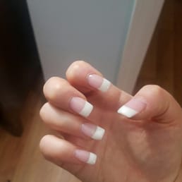 Gel white tips BEAUTIFUL Thanks katie Gel white tips BEAUTIFUL Thanks katie