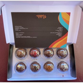 Nibble Chocolate - Chocolate truffles. They may not be my size but they're great...gift! ;p lol. #veganchocolate #assorted - Chocolatiers & Shops Near Me - San Diego, California