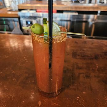 Work & Class - Spicy Bloody Mary with Mythology vodka - Latin American Near Me - Englewood, Colorado