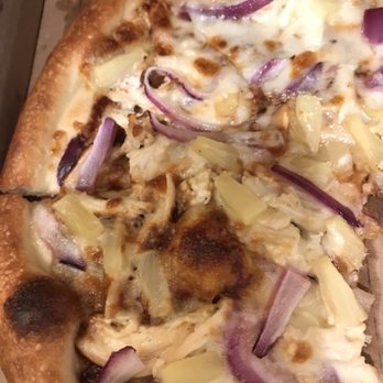 48 North Pizzeria - 12'' Hawaiian BBQ Chicken Pizza - Pizza Near Me - Tigard, Oregon 48 North Pizzeria - 12'' Hawaiian BBQ Chicken Pizza - Pizza Near Me - Tigard, Oregon