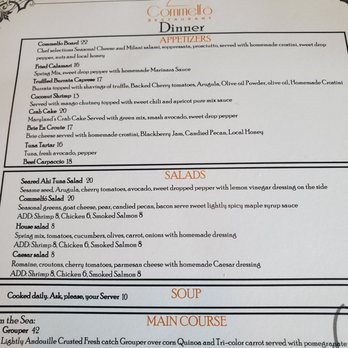 Commelfo Restaurant - Menu - Modern European Near Me - Miramar Beach, Florida Commelfo Restaurant - Menu - Modern European Near Me - Miramar Beach, Florida