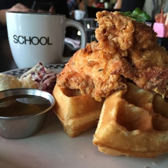 School Restaurant - Chicken and Waffle - Bakeries Near Me - Toronto, Ontario School Restaurant - Chicken and Waffle - Bakeries Near Me - Toronto, Ontario