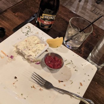 The Kettle Black Kitchen & Pub - My empty plate of fish and chips because I couldn't resist. - Gastropubs Near Me - Phoenix, Arizona