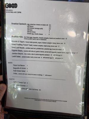 Menu photo 1 Good Voyage Seattle, WA Menu photo 1 Good Voyage Seattle, WA