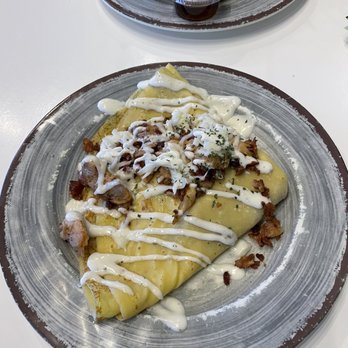 Joanie's Murfreesboro - Chicken bacon ranch crepe - New American Near Me - Murfreesboro, Tennessee Joanie's Murfreesboro - Chicken bacon ranch crepe - New American Near Me - Murfreesboro, Tennessee