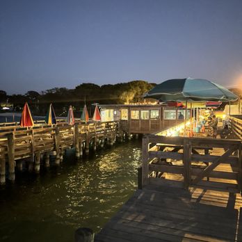 Dewey Destin Seafood - Outside View from Dock - Seafood Near Me - Destin, Florida