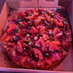 Brava's Pizza & Pasta - 10" The "Mikey" pizza for $16.99 delivered to The Old Inn Tavern.