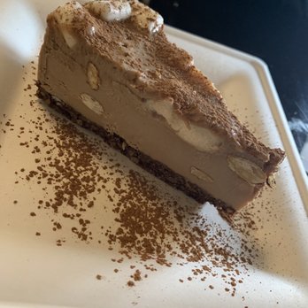 Fruits & Roots Juice Bar + Vegan Cafe - Rocky Road Cheezecake $7.5 - Vegan Near Me - Stuart, Florida Fruits & Roots Juice Bar + Vegan Cafe - Rocky Road Cheezecake $7.5 - Vegan Near Me - Stuart, Florida