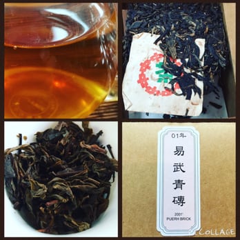 The Best Tea House - 2001 puerh brick - Tea Rooms Near Me - Richmond, British Columbia The Best Tea House - 2001 puerh brick - Tea Rooms Near Me - Richmond, British Columbia