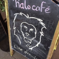 Halo Cafe - It's a line drawing!