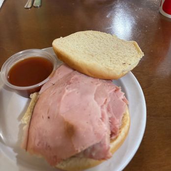 El Flako’s Wrangler Barbecue - Ham sandwich - Barbeque Near Me - Escondido, California
