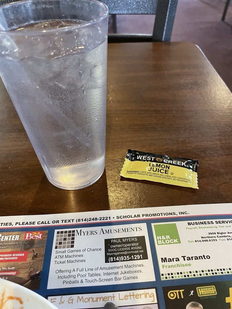 Food from Cresson Springs Family Restaurant