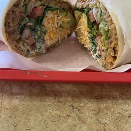 My bean-cheese-rice-avocado burrito. Wow!!! My bean-cheese-rice-avocado burrito. Wow!!!