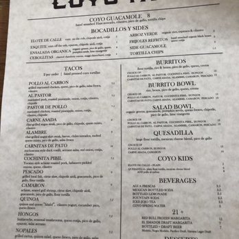 Coyo Taco - Mexican Near Me - Miami, Florida