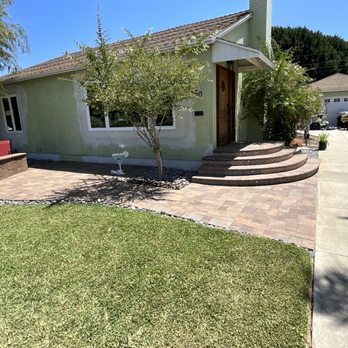 Window Wizards - Front courtyard sealed and ready for margs! - Window Washing Near Me - Sierra Madre, California Window Wizards - Front courtyard sealed and ready for margs! - Window Washing Near Me - Sierra Madre, California