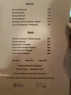 Menu photo 4 Belmont Tavern Belleville, NJ Menu photo 4 Belmont Tavern Belleville, NJ