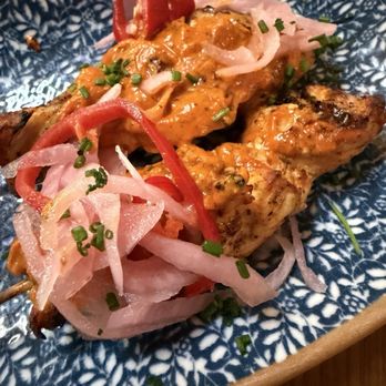 AMBAR Restaurant, Capitol Hill - Chicken Skewers - Modern European Near Me - Washington, DC, District of Columbia